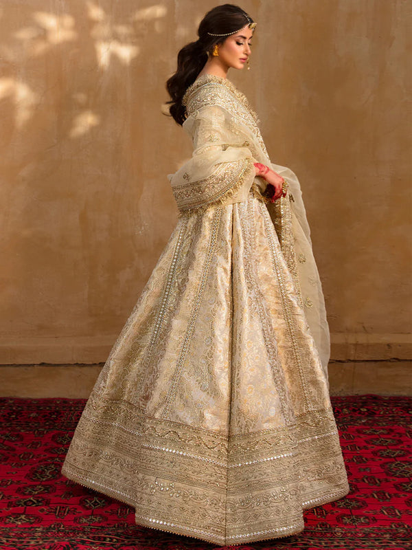 Qalamkar Formals - Afsanah (STITCHED) | 3pcs | Ready-To-Wear Dress (All Sizes)🧵⚡