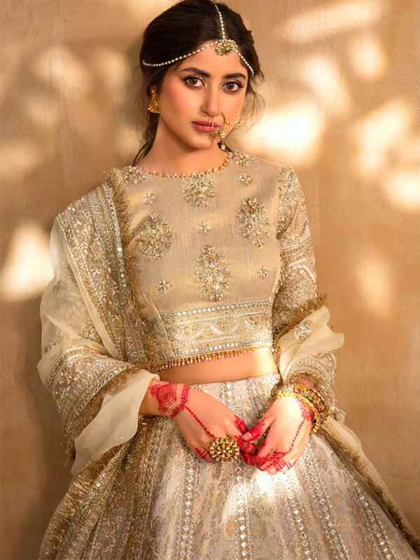 Qalamkar Formals - Afsanah (STITCHED) | 3pcs | Ready-To-Wear Dress (All Sizes)🧵⚡