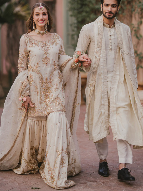 Maha Wajahat - Zohra (STITCHED) | 3pcs | Ready-To-Wear Dress (All Sizes)🧵⚡