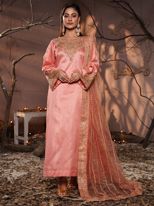 02 - BASANTI (STITCHED) | 3pcs | Ready-To-Wear Dress (All Sizes)🧵⚡