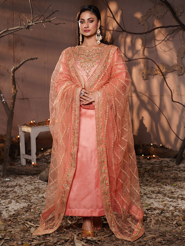 02 - BASANTI (STITCHED) | 3pcs | Ready-To-Wear Dress (All Sizes)🧵⚡