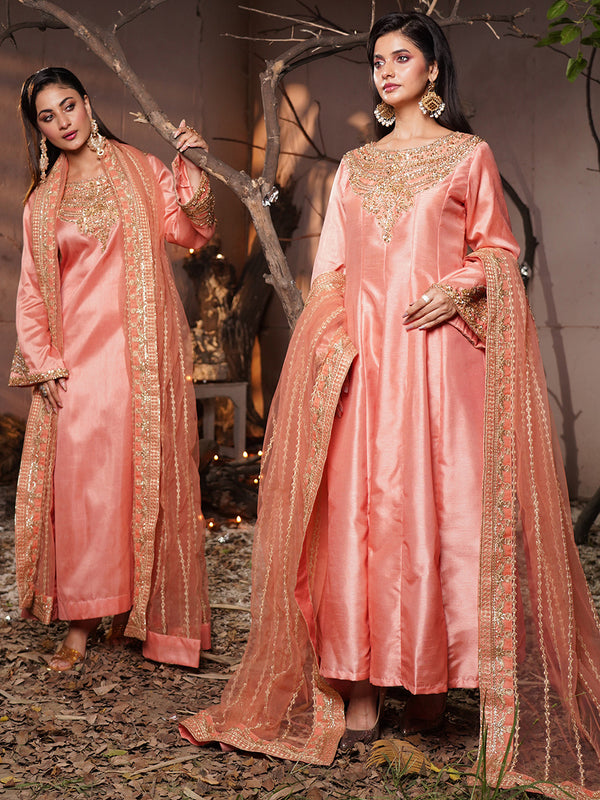 02 - BASANTI (STITCHED) | 3pcs | Ready-To-Wear Dress (All Sizes)🧵⚡