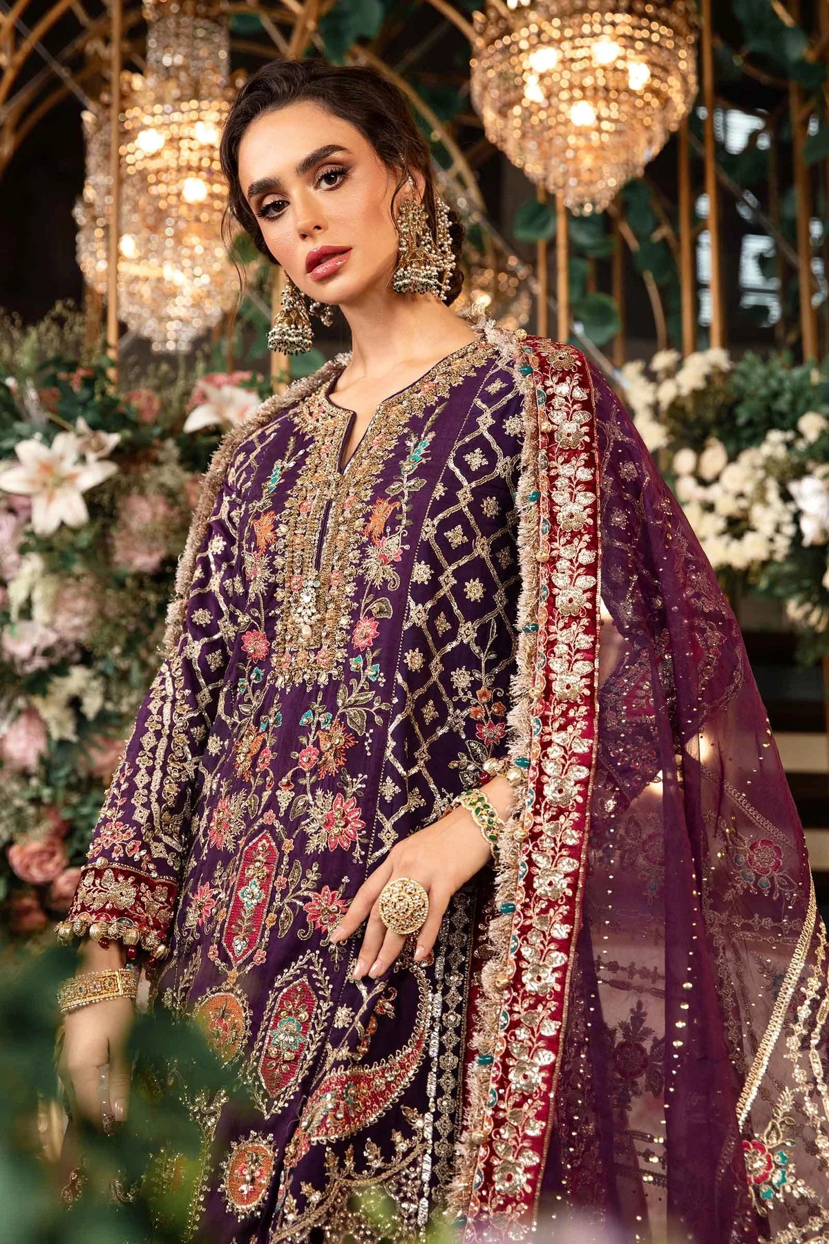 Maria B. Mbroidered | BD2903 (STITCHED) | 3pcs | Ready-To-Wear Dress (All Sizes)🧵⚡