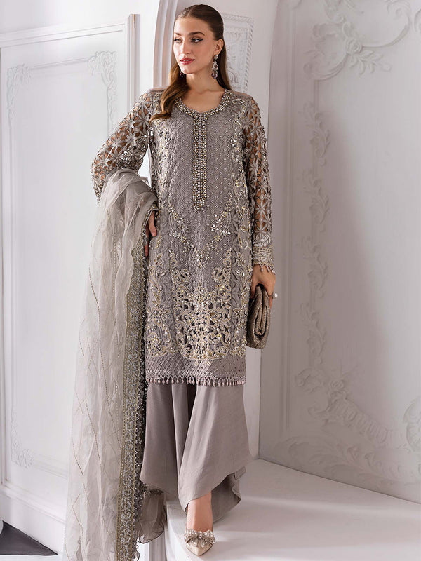 Maria B. Mbroidered BD-3006 (STITCHED) | 3pcs | Ready-To-Wear Dress (All Sizes)🧵⚡