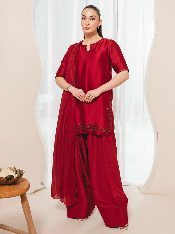KAIDA Classic - Cherry (STITCHED) | 3pcs | Ready-To-Wear Dress (All Sizes)๐งตโก