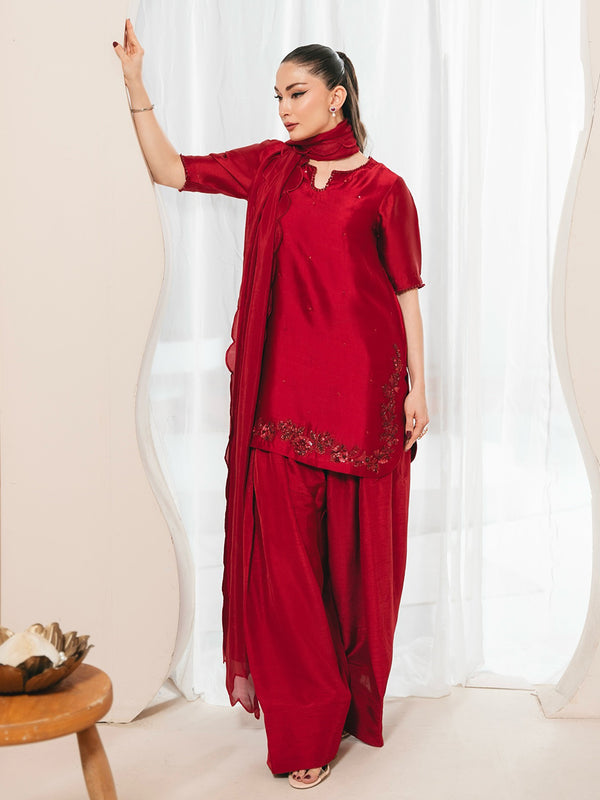 KAIDA Classic - Cherry (STITCHED) | 3pcs | Ready-To-Wear Dress (All Sizes)๐งตโก