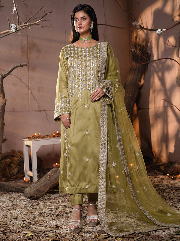 01 - LAYLAH (STITCHED) | 3pcs | Ready-To-Wear Dress (All Sizes)🧵⚡