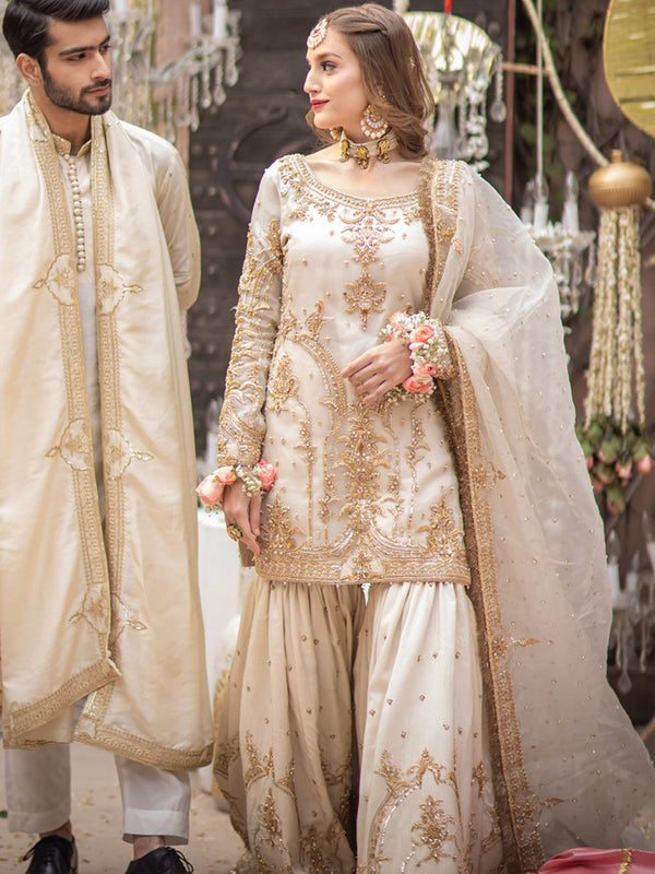 Maha Wajahat - Zohra (STITCHED) | 3pcs | Ready-To-Wear Dress (All Sizes)🧵⚡