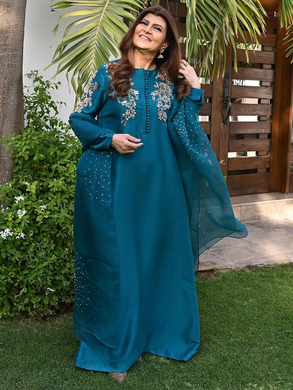 Kanwal Malik - Rubina (STITCHED) | 3pcs | Ready-To-Wear Dress (All Sizes)🧵⚡