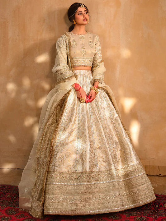 Qalamkar Formals - Afsanah (STITCHED)  | 3pcs | Ready-To-Wear Dress (All Sizes)🧵⚡