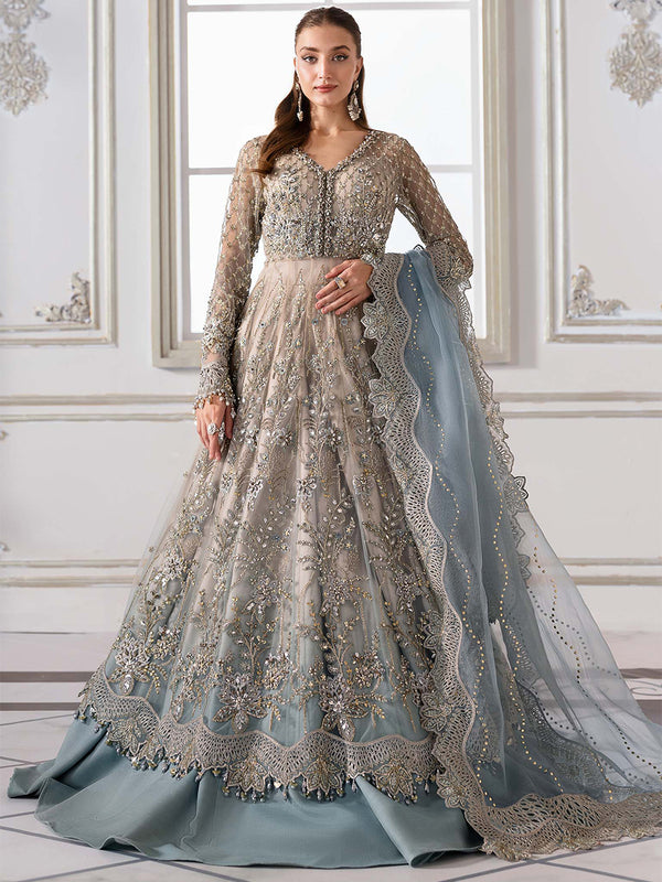 Maria B. | Mbroidered 2025 | BD-3002 (STITCHED) | 3pcs | Ready-To-Wear Dress (All Sizes)🧵⚡
