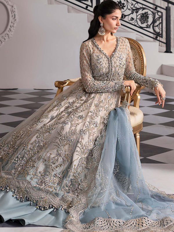 Maria B. | Mbroidered 2025 | BD-3002 (STITCHED) | 3pcs | Ready-To-Wear Dress (All Sizes)🧵⚡