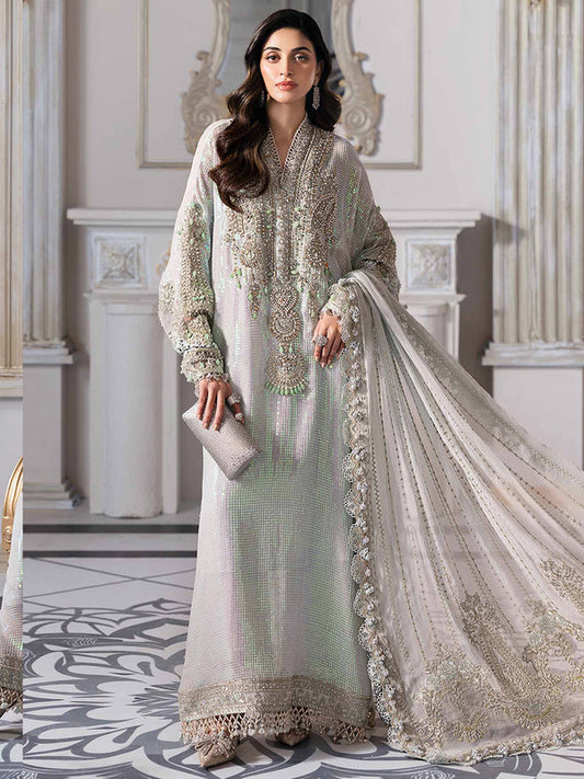 Maria B. Mbroidered BD-3005 (STITCHED) | 3pcs | Ready-To-Wear Dress (All Sizes)🧵⚡