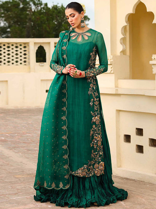 Maria B. Chiffon - FX 873 (STITCHED) | 3pcs | Ready-To-Wear Dress (All Sizes)🧵⚡