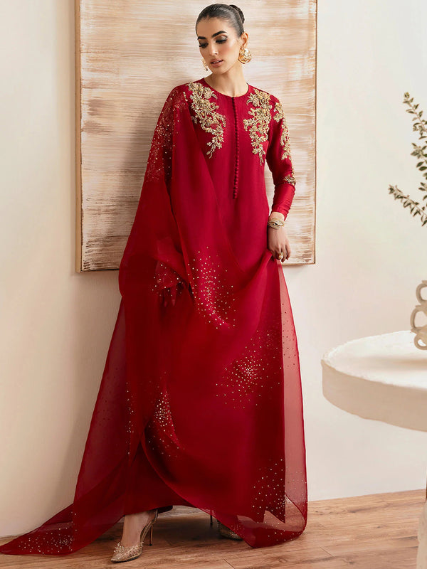 Kanwal Malik - Rosina (COSIDO) | 3 piezas | Vestido listo para usar (todas las tallas) 