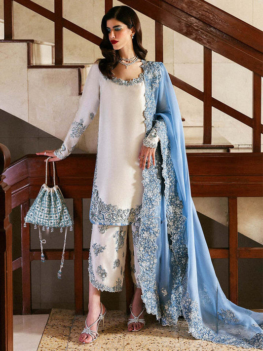 Hussain Rehar - Virelle (STITCHED) | 3pcs | Ready-To-Wear Dress (All Sizes)🧵⚡