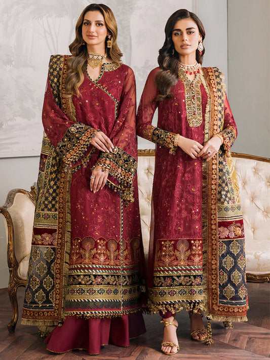 Baroque Chantelle - 07 (STITCHED) | 3pcs | Ready-To-Wear (All Sizes)🧵⚡